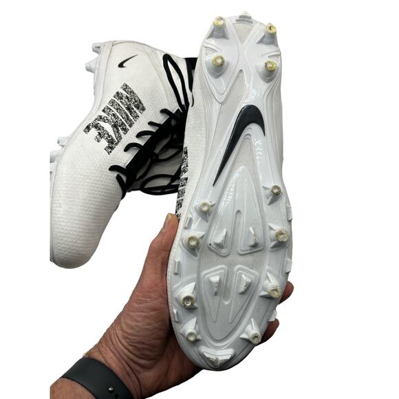 NIKE Huarache Seven Men's lacrosse Cleats Size 14 white - Picture 5 of 11